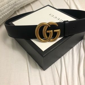 black gucci belt
